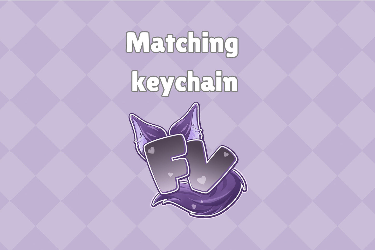 Add Matching Keychain- Keychain to match your pets collar
