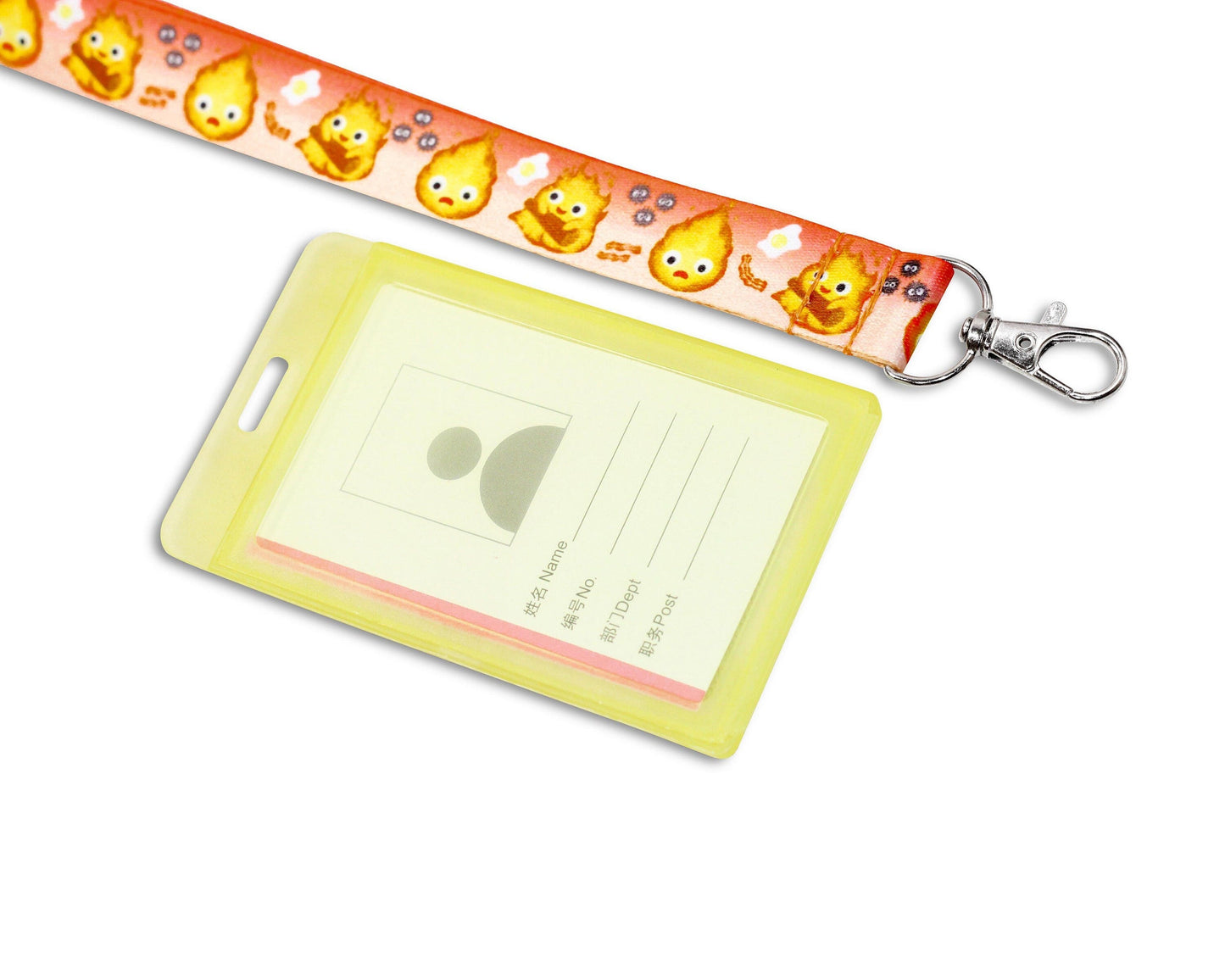 Fire Demon Calcifer- Lanyard