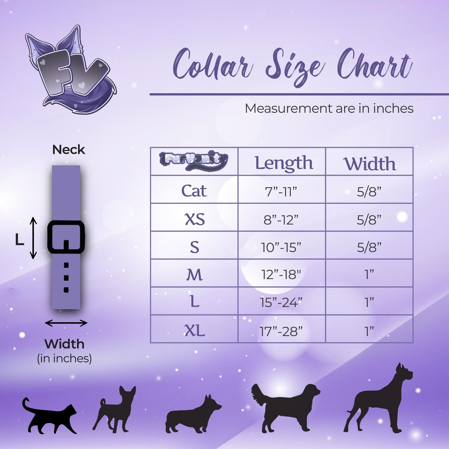 Falkor Luck Dragon - Dog and cat collar
