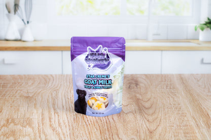 Star Creme's 100% Goat Milk Treats – Single Ingredient, Natural Snack for Cats and Dogs