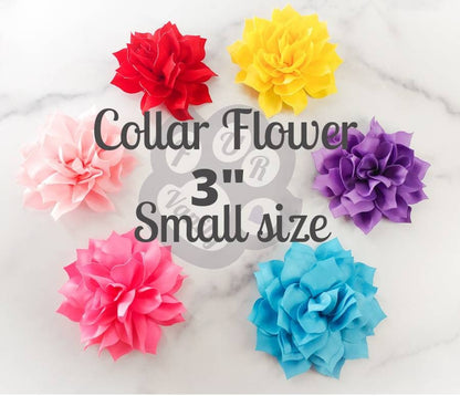 Small dog collar flower , Dog Collar flower, Collar flower, Small dog, Pet accessories, Girly dog flower, Small and Petite !