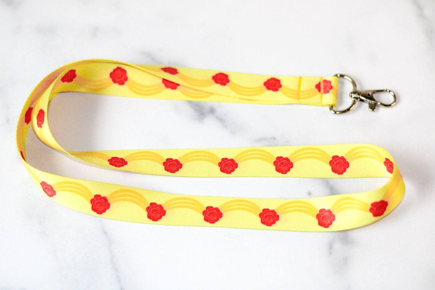 Library princess, Beauty and the beast, lanyard, Belle's dress ,Belle , Disney pin trading , Belle , Breakaway lanyard, Badge holder