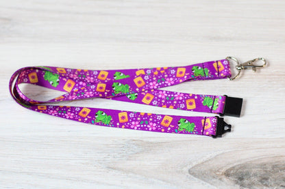 Pascal lanyard, keychain,pin trading , badge holder