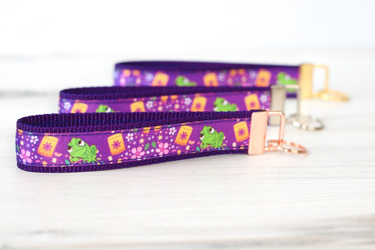 Sun Princess , Tangled ,Rapunzel, Pascal, Keychain, Key Fob, Keychain, Wristlet, Purse keychain, Car accessories