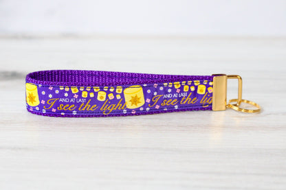 Sun Princess , Tangled ,Rapunzel, Pascal, Keychain, Key Fob, Keychain, Wristlet, Purse keychain, Car accessories