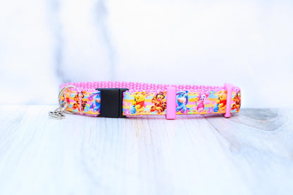 Pooh and Friends,Adjustable Dog collar, Winnie the pooh,Girly and boy collar,Winnie cat collar,