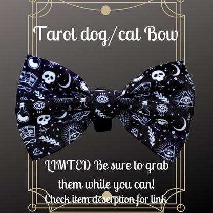 Moon and star dog leash, Tarot dog leash, Witchy leash, Skull leash, Spooky dog leash, Halloween