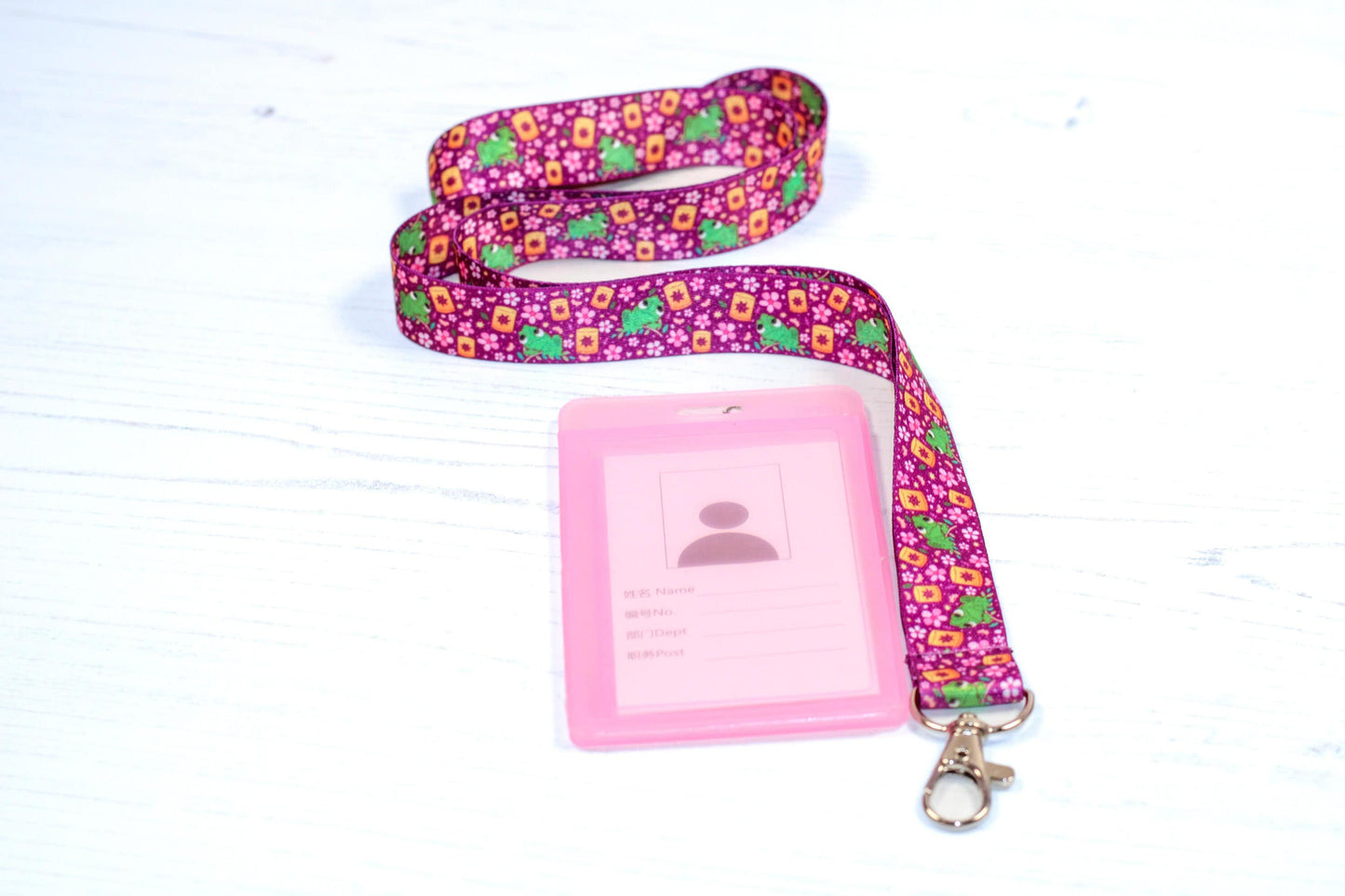 Pascal lanyard, keychain,pin trading , badge holder