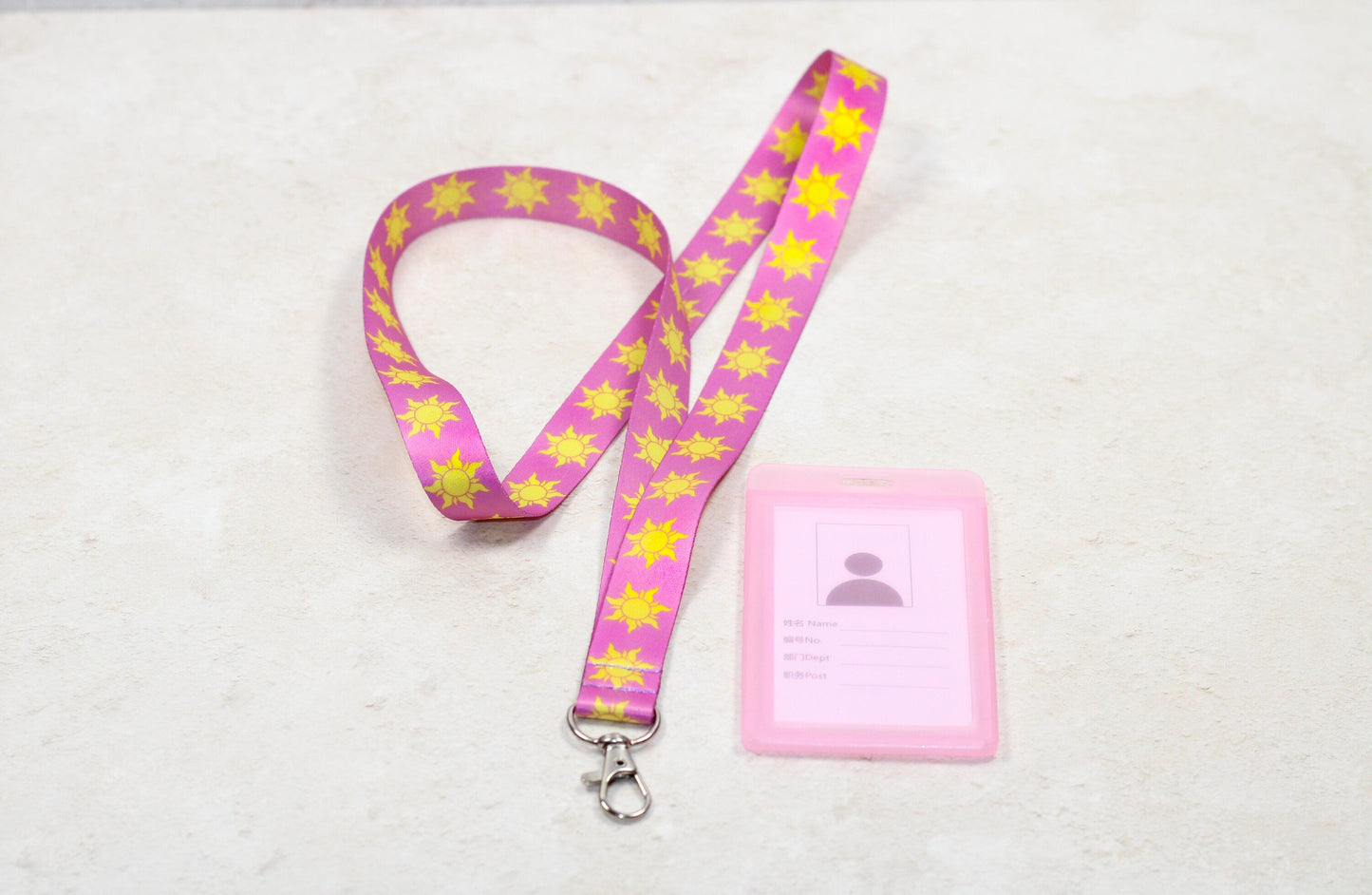 Sun princess Lanyard, Badge Id,pin trading, Lanyard and badge holder, Nurse gift, Teacher lanyard, breakaway lanyard