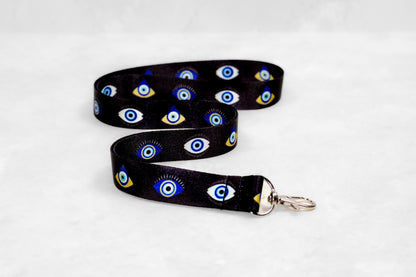 Evil Eye Lanyard, Turkish Evil Eye, Witches magic protection, Witchy lanyard, Witchky keychain, Magic protection