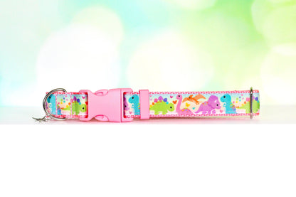 Dinosaur Dog Collar, Dino Dog Collar, Dinosaur cat Collar, Cute Dog Collar, Dino Cat Collar, Spring dog collar , Spring cat collar