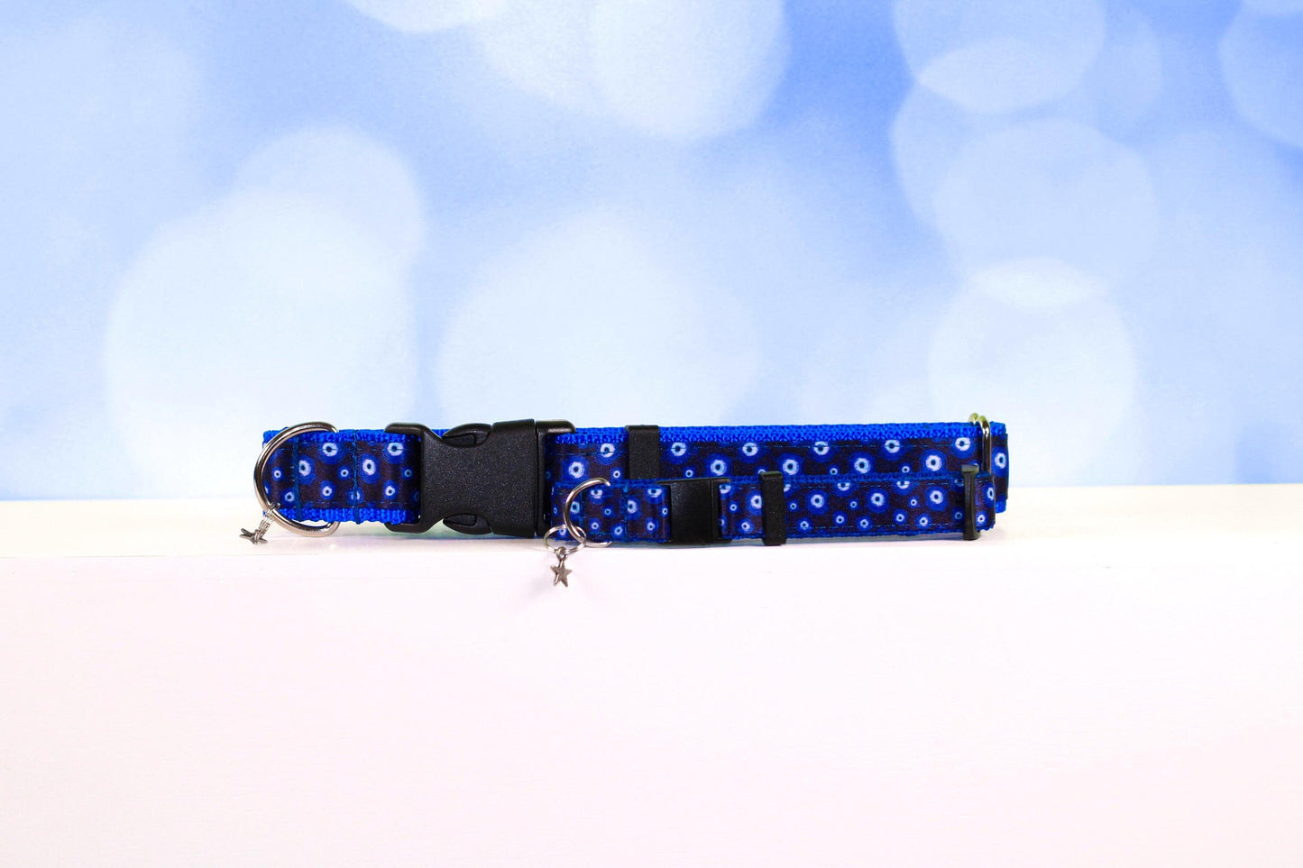 Evil eye collar,Evil eye Dog and cat collar, Turkish evil eye, Magic protection, Witchy , Witchy dog and cat