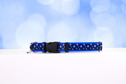 Evil eye collar,Evil eye Dog and cat collar, Turkish evil eye, Magic protection, Witchy , Witchy dog and cat