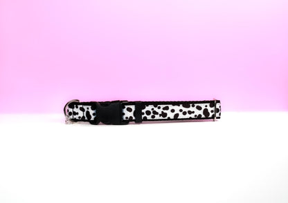 Dalmatian print dog collar , 101 Dalmatians , Dalmatian spot dog collar, Dalmatian Pattern Dog Collar, Boho dog collar