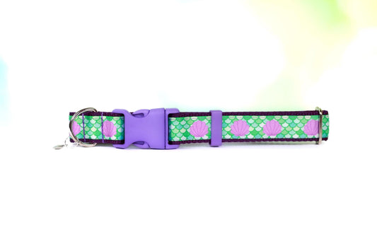 Ocean princess, Mermaid dog collar, Ariel , Little mermaid, Dog collar, Cat collar, Adjustable collar