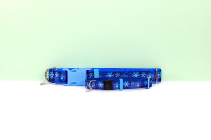 Galaxy Snowflake Collar, Christmas, dog collar, Snowflake, Cat collar,Christmas cat collar, Holiday,