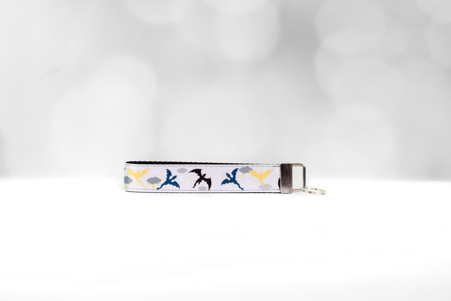 Bookish Keychain wristlet, Fourth wing inspired, Fourth wing keychain, Dragon riders key fob