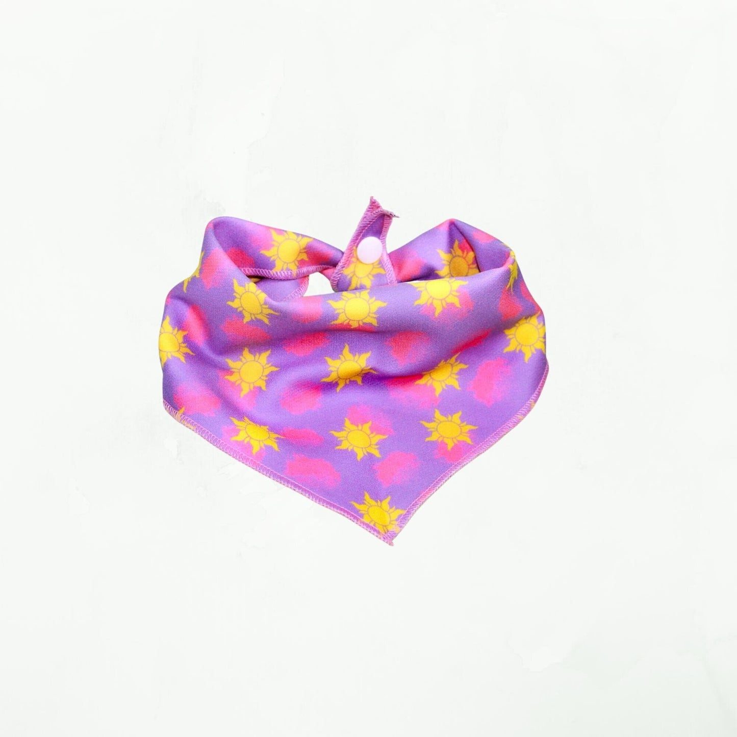 Sun Princess Bandana, Tangled Sun, Princess Rapunzel, Sun dog Bandana,Punzie Bandana