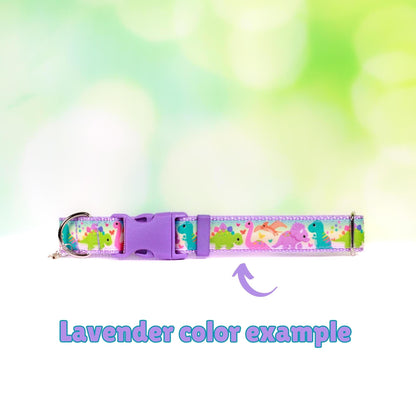 Dinosaur Dog Collar, Dino Dog Collar, Dinosaur cat Collar, Cute Dog Collar, Dino Cat Collar, Spring dog collar , Spring cat collar